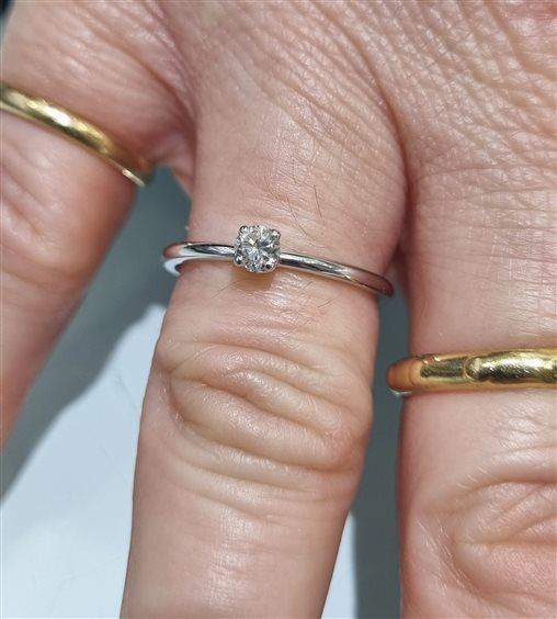 Anneau Gilma Gioielleria  Femme in Or Diamante 0.17 Ct ANOR-117-286 - ANOR-117-286